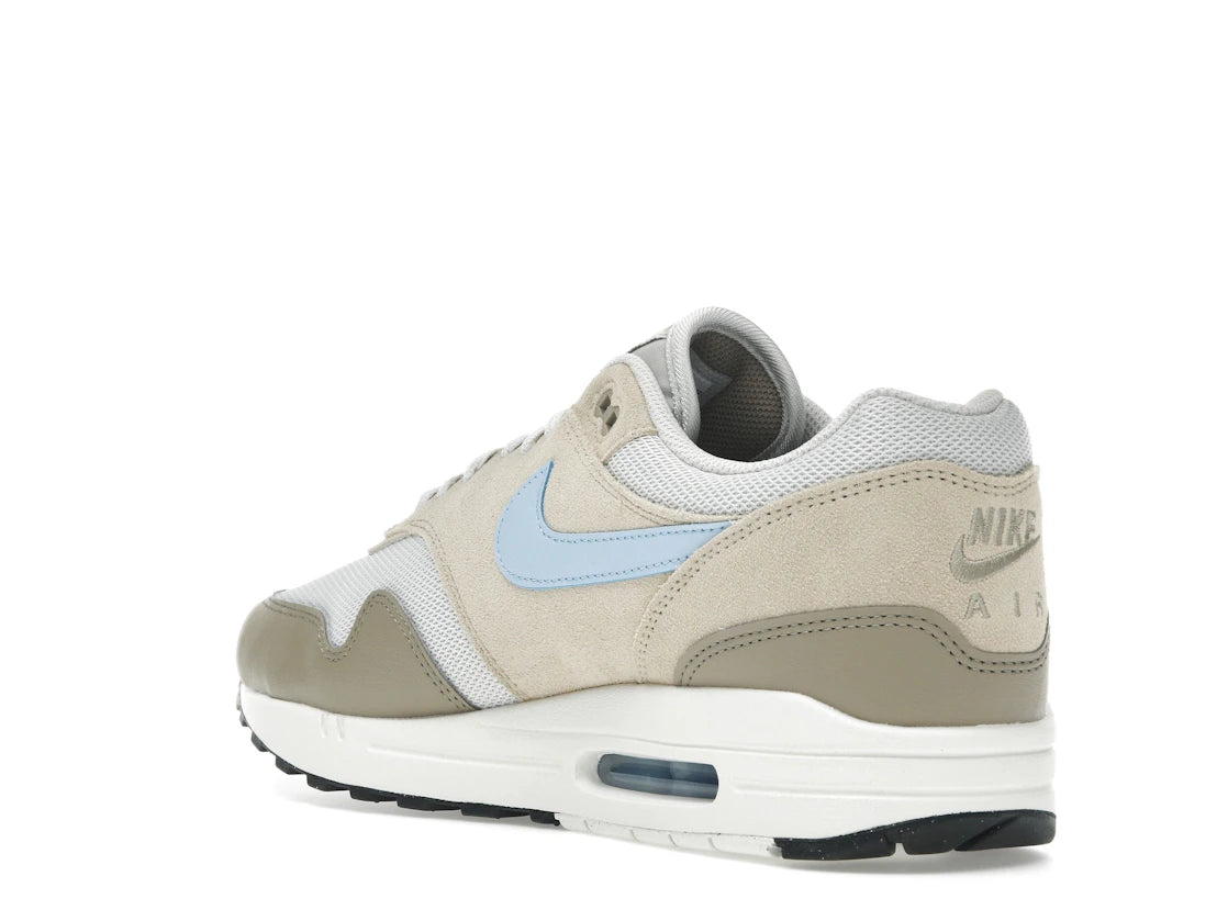 Nike Air Max 1 Essential Light Bone/Psychic Blue - vue secondaire B
