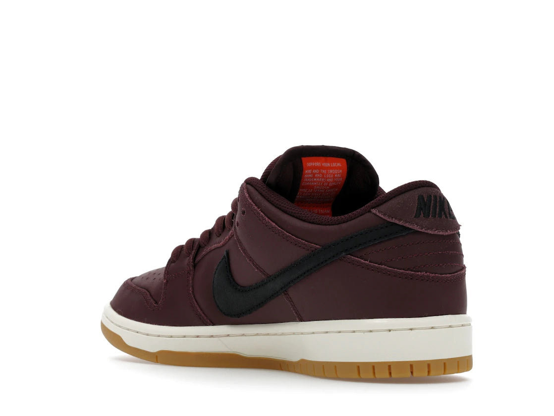 Nike SB Dunk Low Pro Burgundy Crush - vue secondaire B