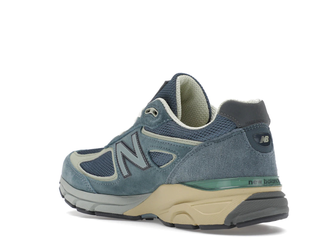 New Balance 990v4 MiUSA Auralee Blue - vue secondaire B