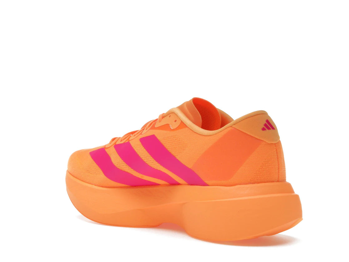 adidas Adizero Evo SL Flash Orange Shock Pink - vue secondaire B