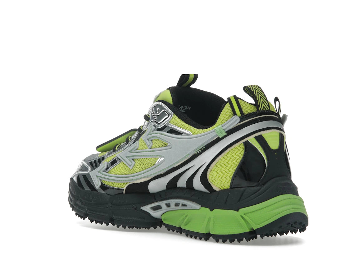 OFF-WHITE Be Right Back Silver Green Fluo - vue secondaire B