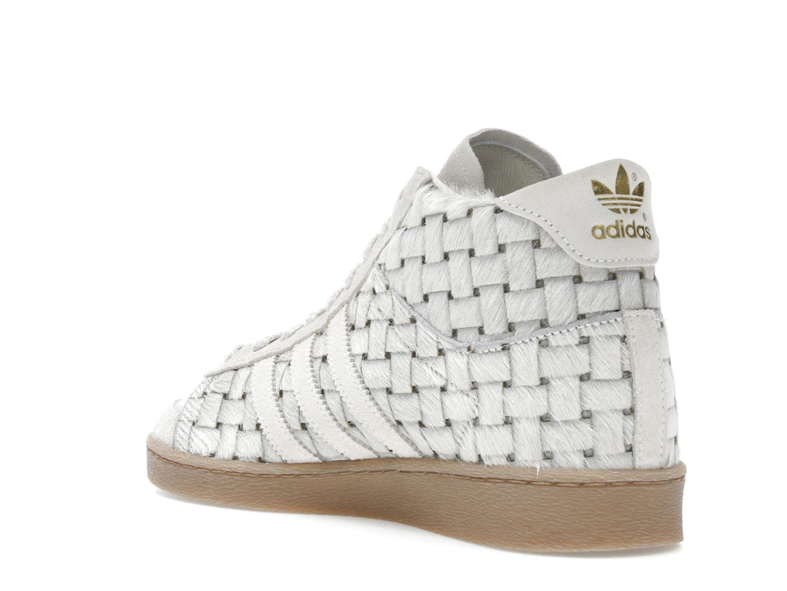 adidas Jabbar Hi Off White Pony Hair (Women's) - vue secondaire B
