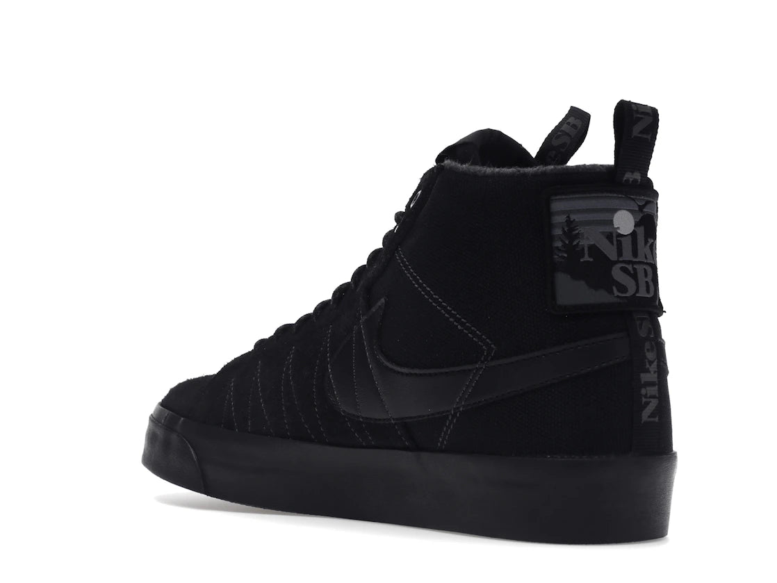 Nike SB Zoom Blazer Mid Acclimate Pack Triple Black - vue secondaire B