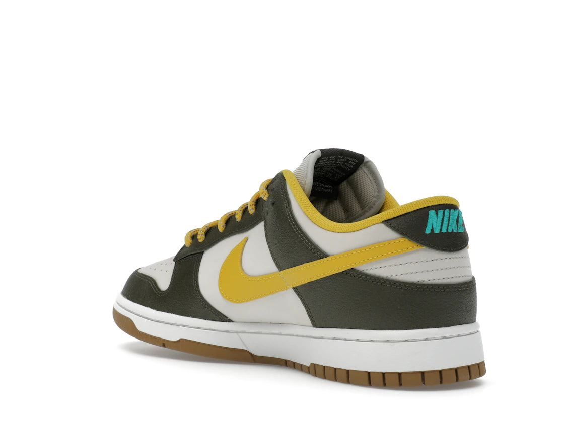 Nike Dunk Low Retro Premium Cargo Khaki Vivid Sulfur - vue secondaire B