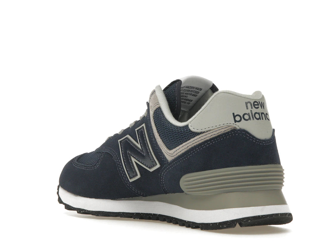 New Balance 574 Core Navy White (Women's) - vue secondaire B
