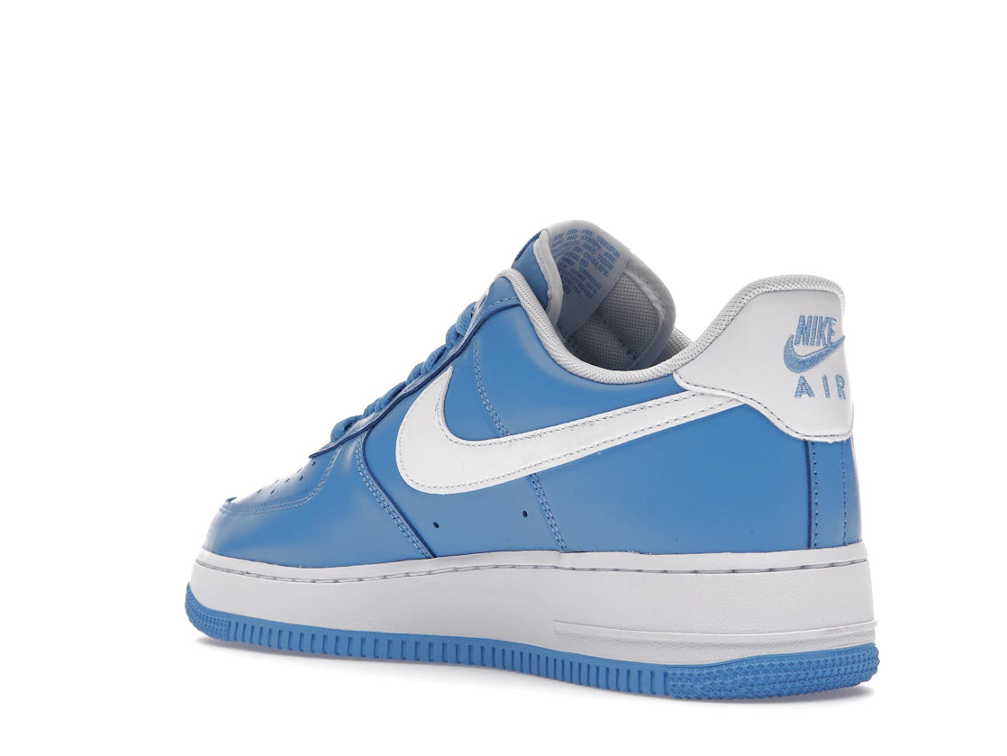 Nike Air Force 1 Low '07 University Blue White - vue secondaire B