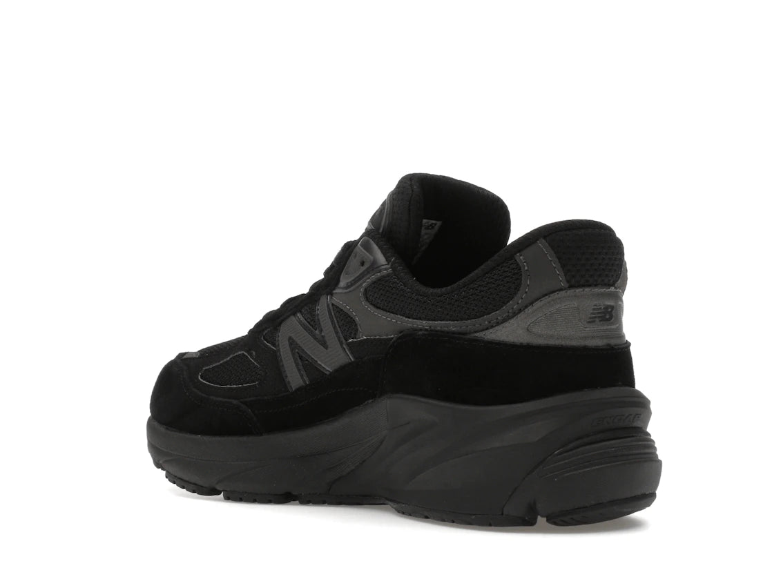 New Balance 990v6 Triple Black (GS) - vue secondaire B