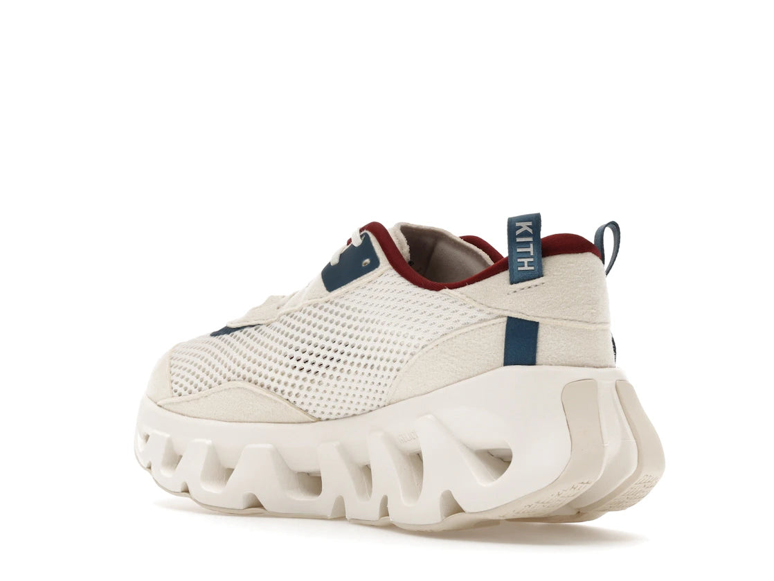 On Running K-Tech 2 Kith White Real Teal - vue secondaire B