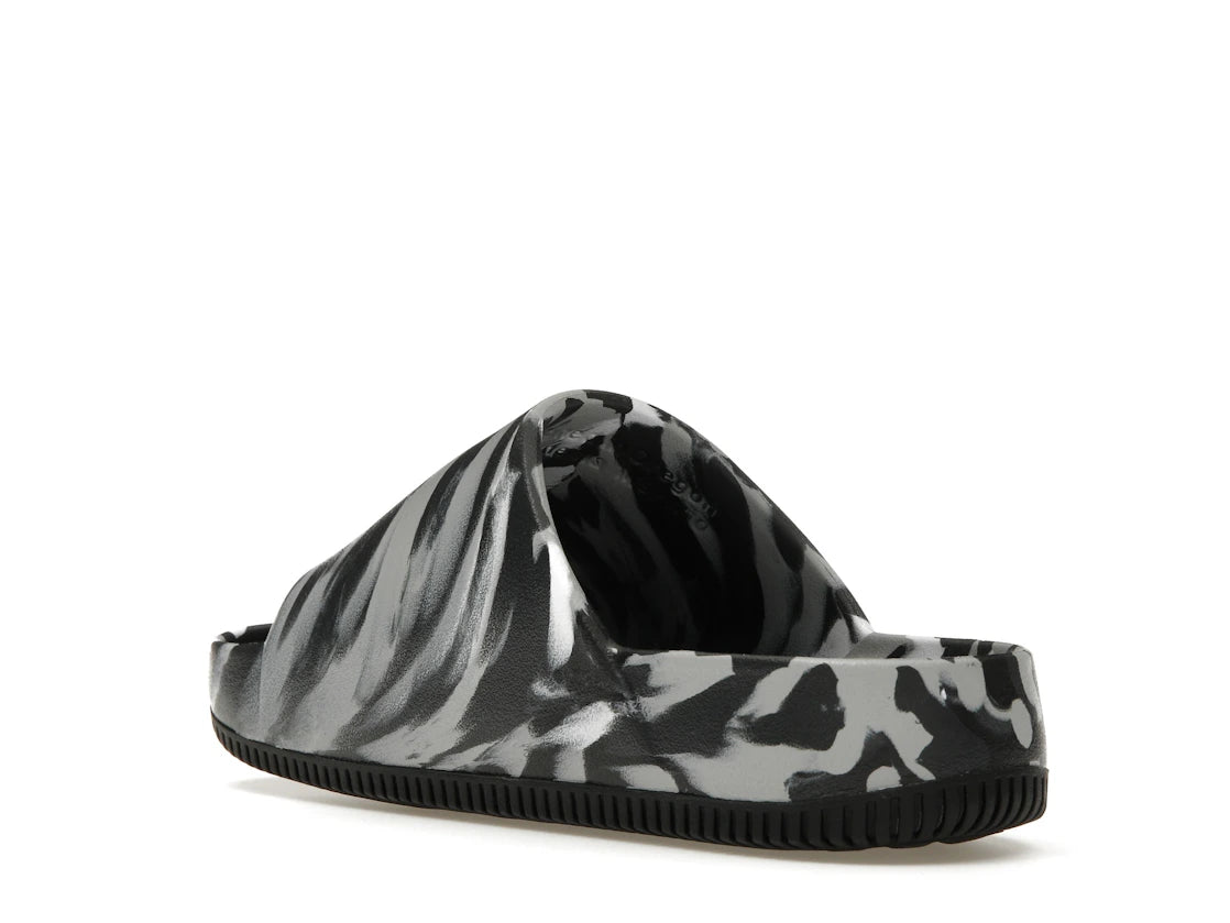 Nike Calm Slide Marble Black Grey - vue secondaire B