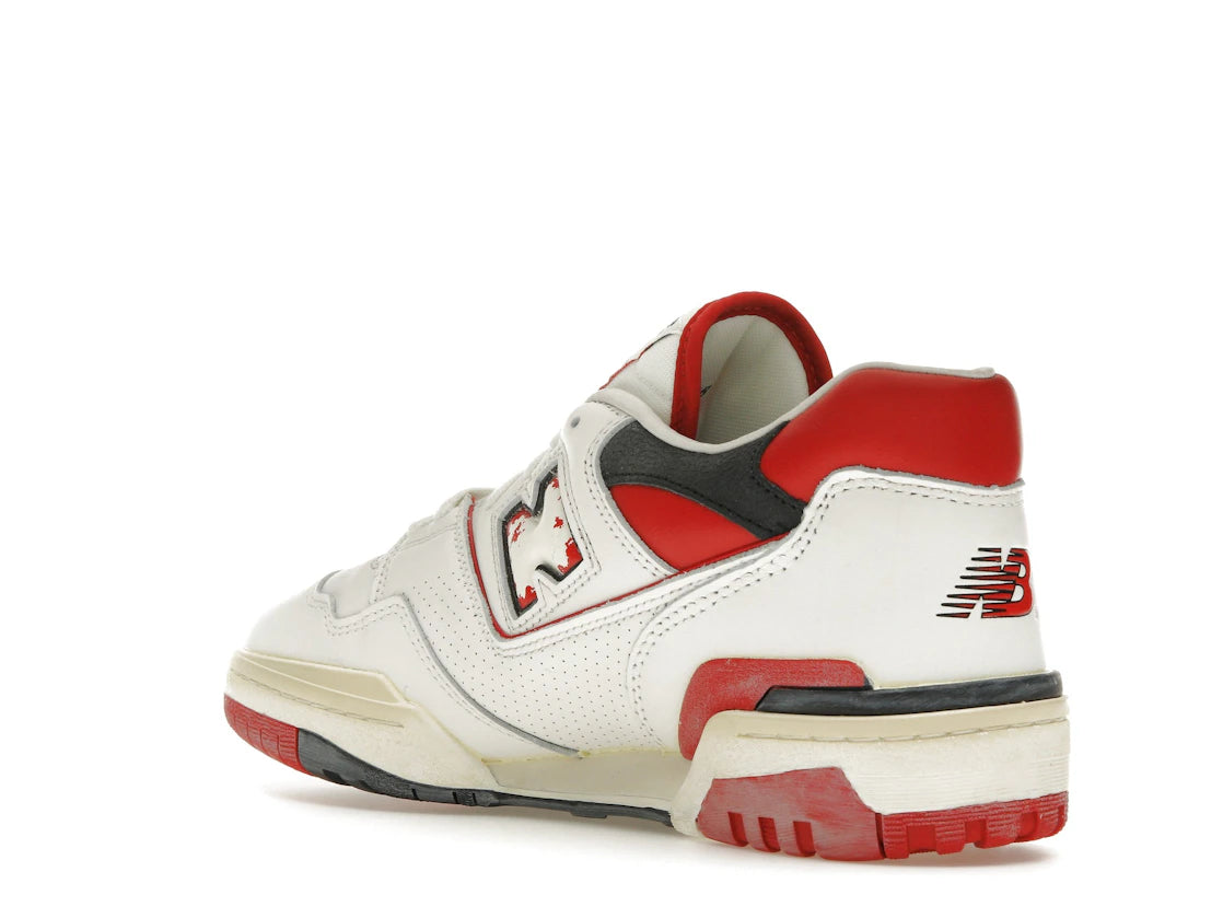 New Balance 550 Vintage Pack Team Red - vue secondaire B