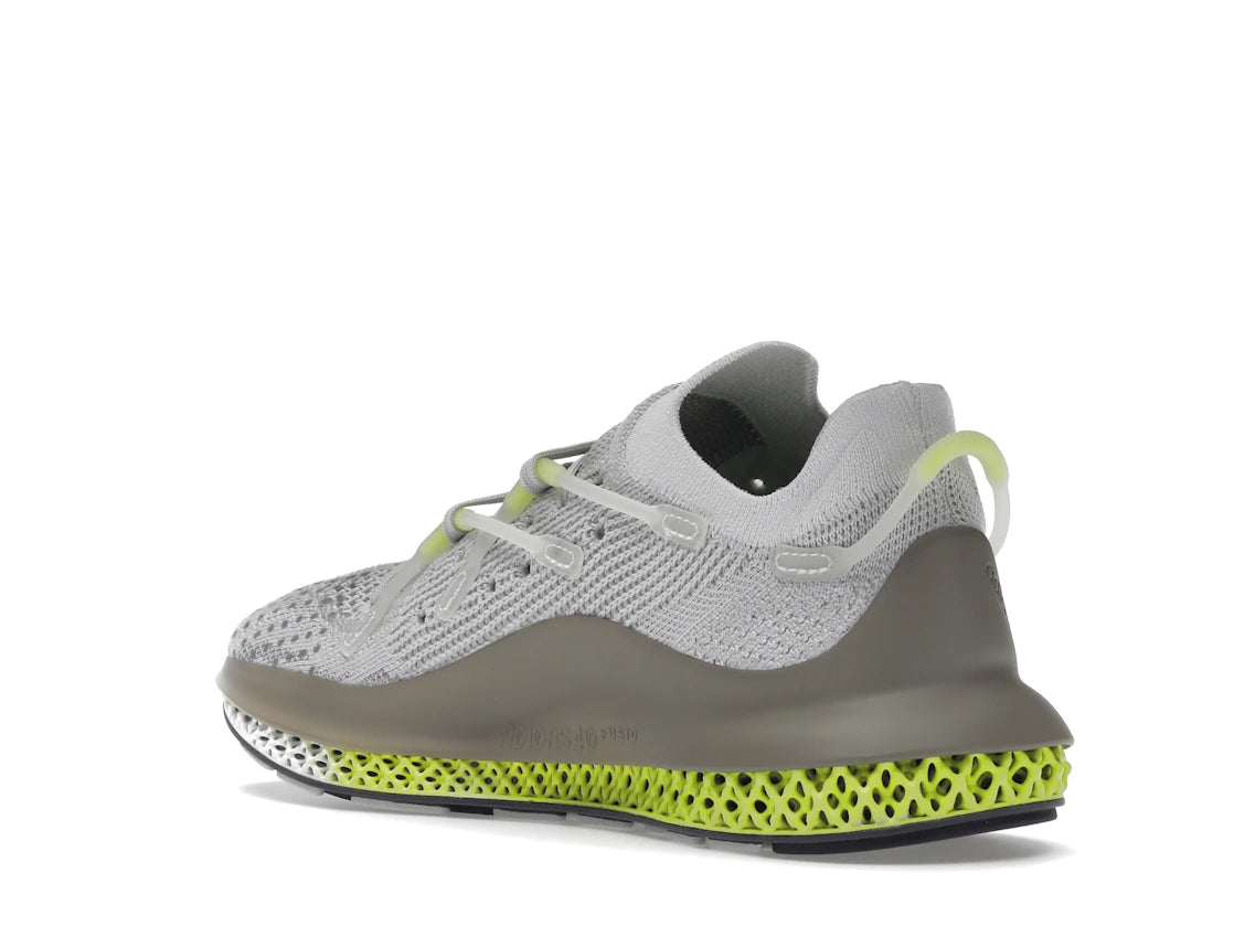adidas 4D Fusio Grey Solar Yellow - vue secondaire B