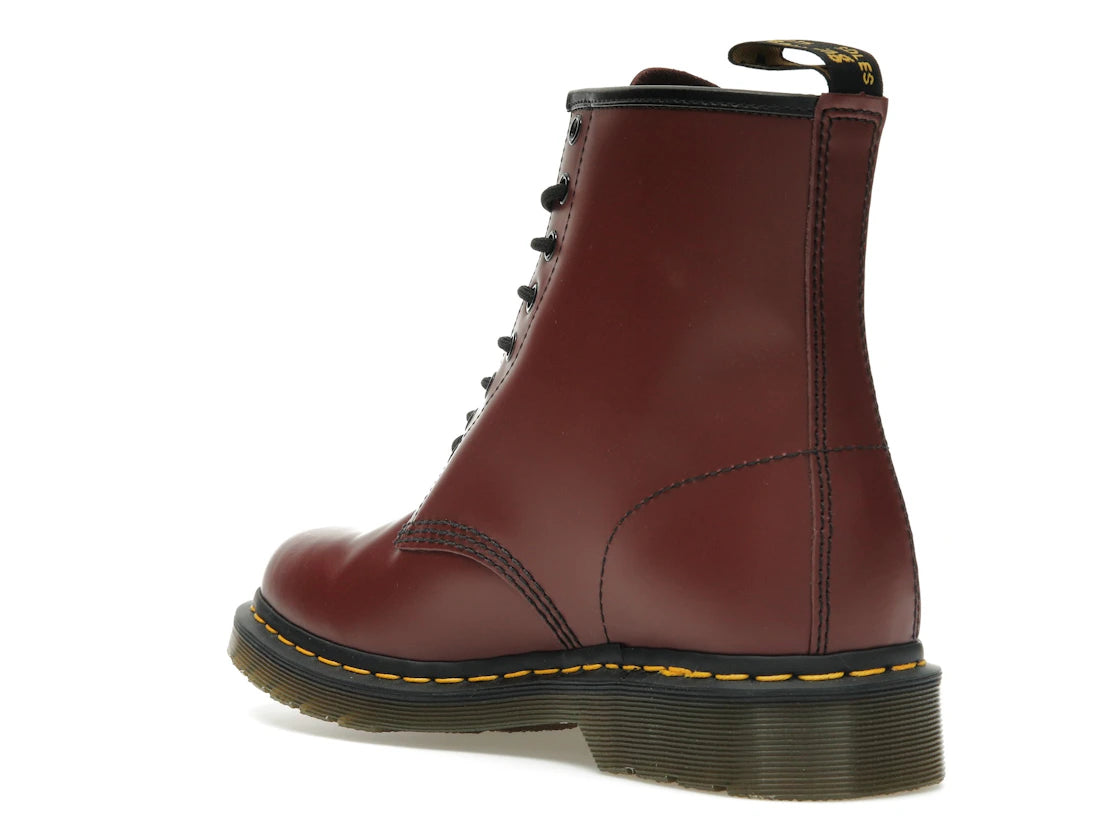 Dr. Martens 1460 Cherry Red Smooth Leather - vue secondaire B