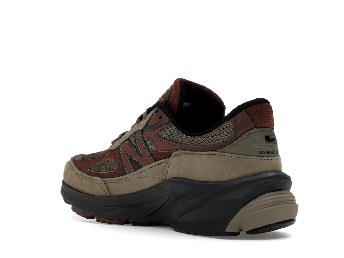 New Balance 990v6 MiUSA Dark Camo Rich Oak - vue secondaire B