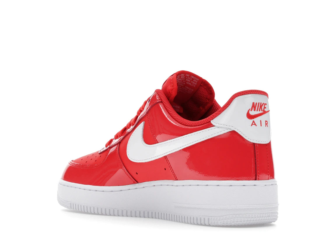 Nike Air Force 1 Low '07 Patent Light Crimson White (Women's) - vue secondaire B