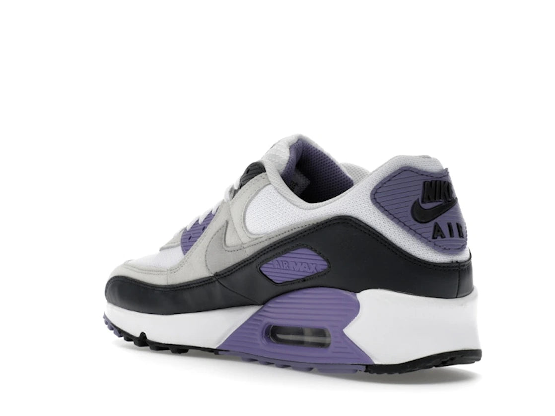 Nike Air Max 90 White Dusty Amethyst Photon Dust Light Smoke Grey - vue secondaire B