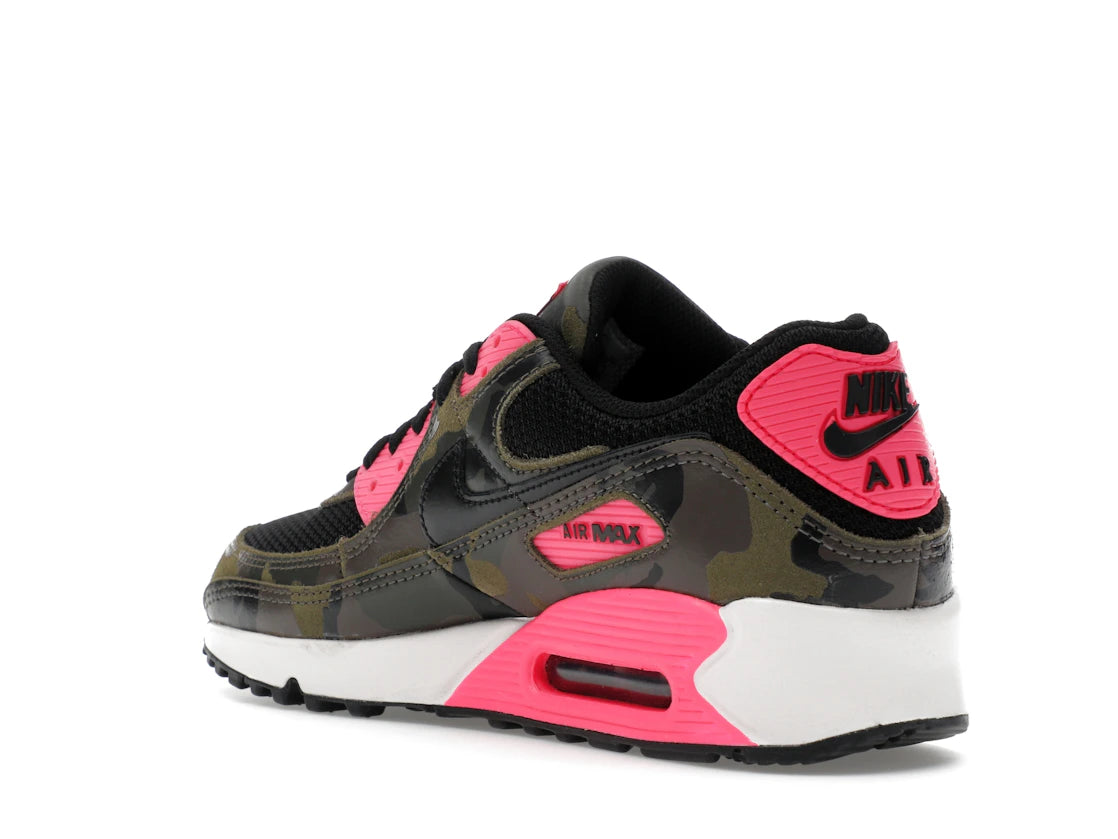 Nike Air Max 90 Camo Pack Sequoia Hyper Pink - vue secondaire B