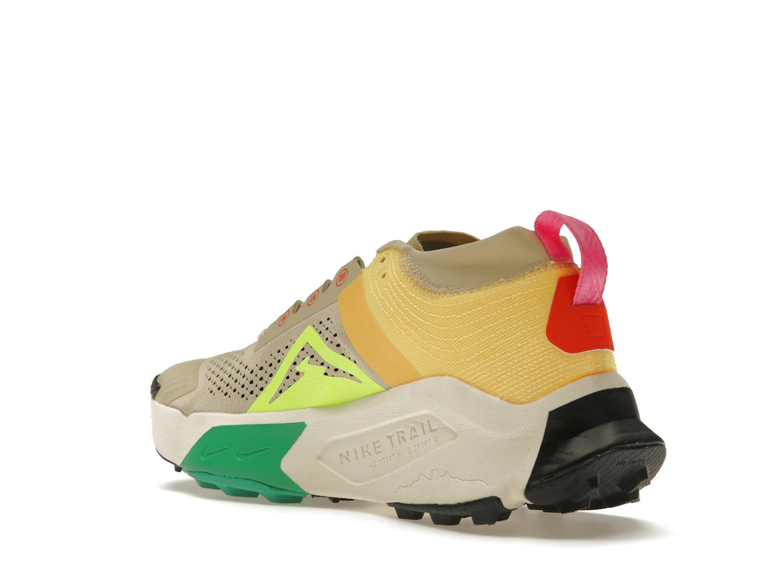 Nike ZoomX Zegama Trail Team Gold Volt - vue secondaire B
