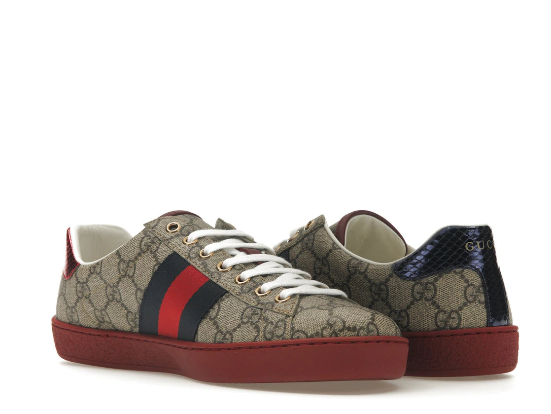 Gucci Ace GG Supreme Red - vue secondaire B