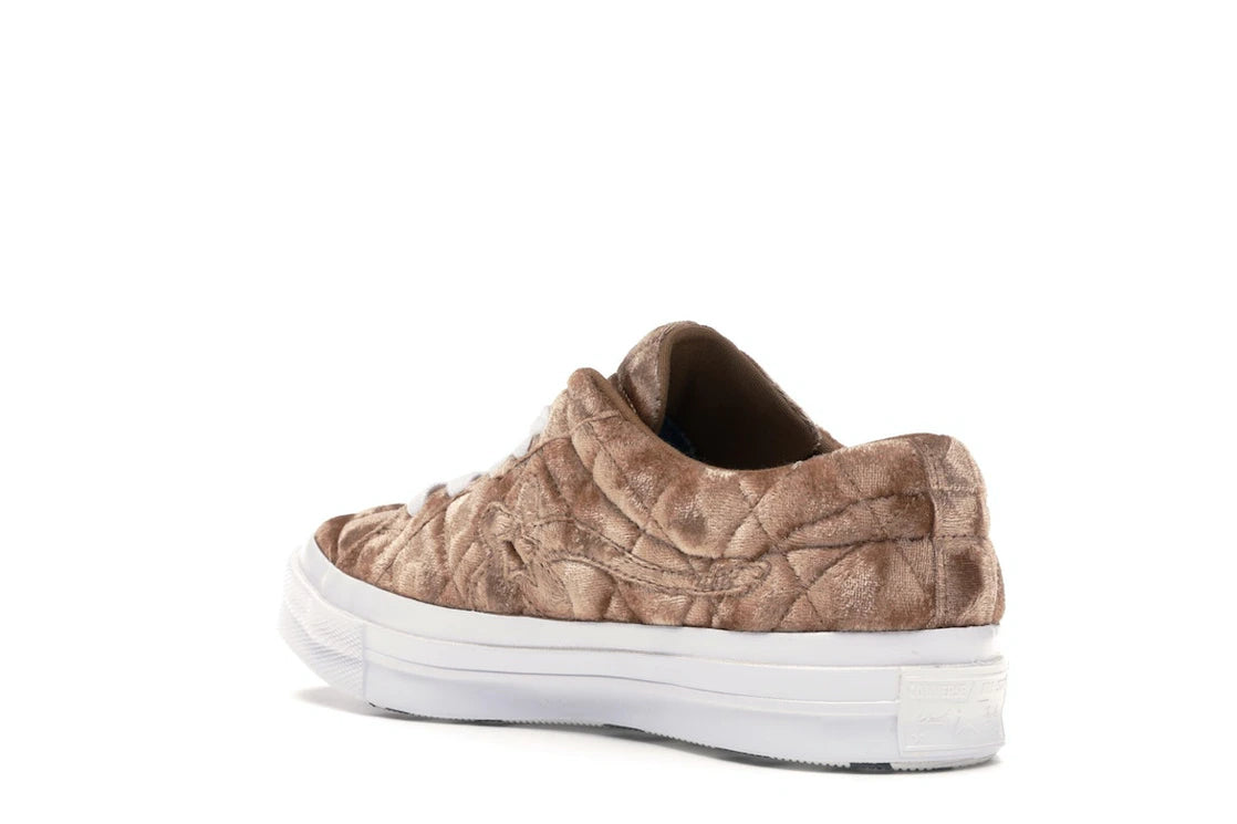 Converse One Star Ox Golf le Fleur TTC Quilted Velvet Brown Sugar - vue secondaire B