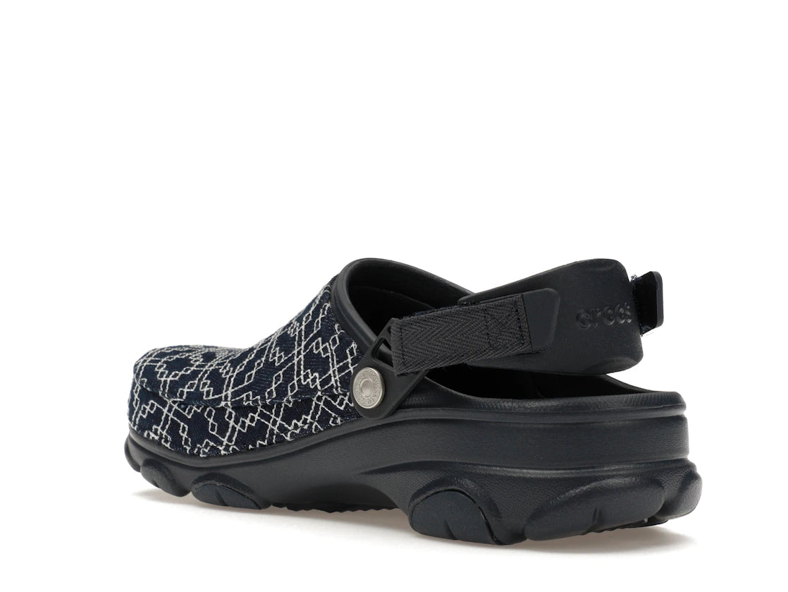 Crocs Classic All-Terrain Clog Levi's Sashiko Dark Wash - vue secondaire B