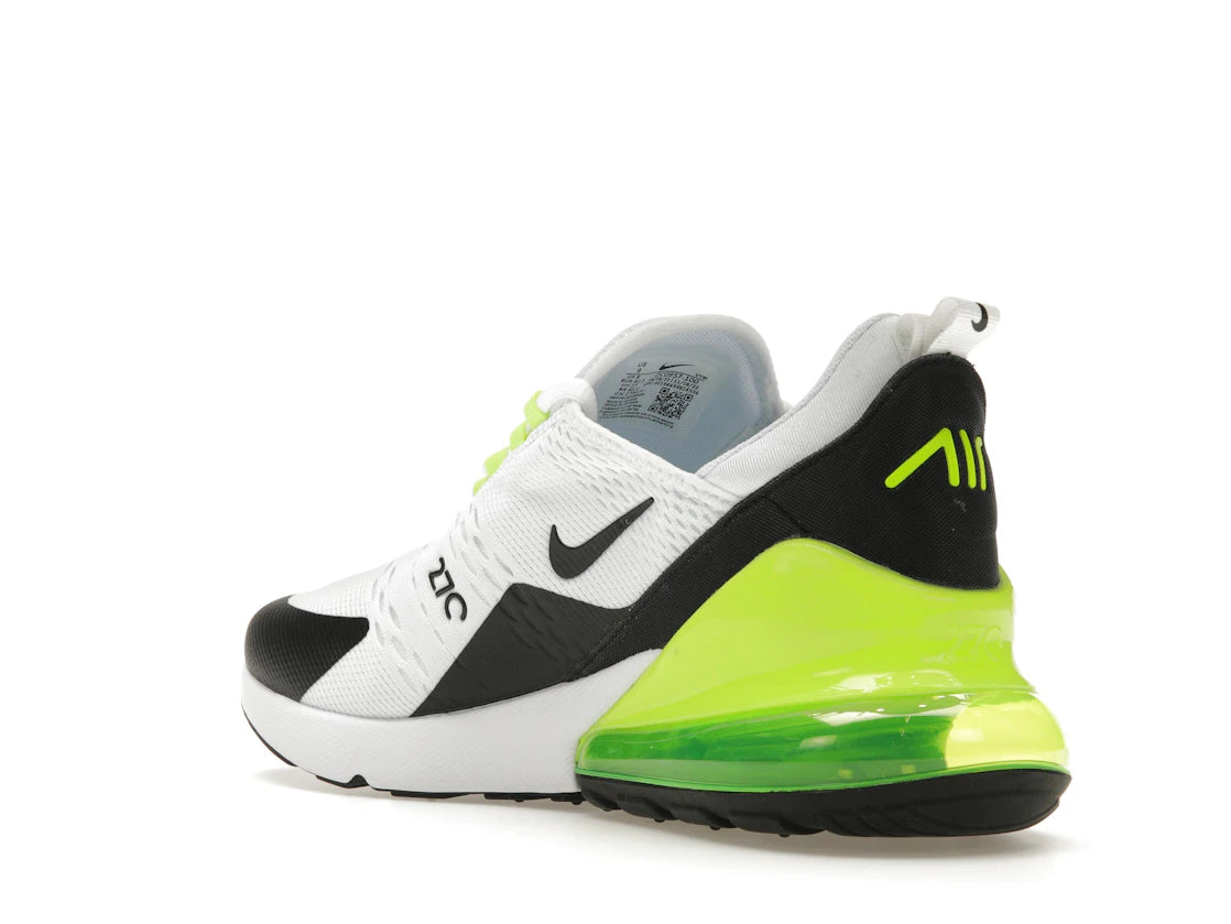 Nike Air Max 270 White Black Volt - vue secondaire B