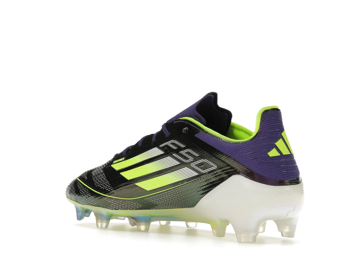 adidas F50 Elite Fast Reborn FG Purple Lucid Lemon - vue secondaire B