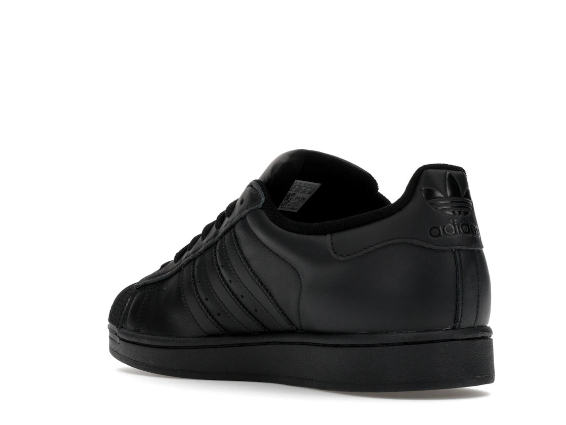 adidas Superstar II Triple Black - vue secondaire B