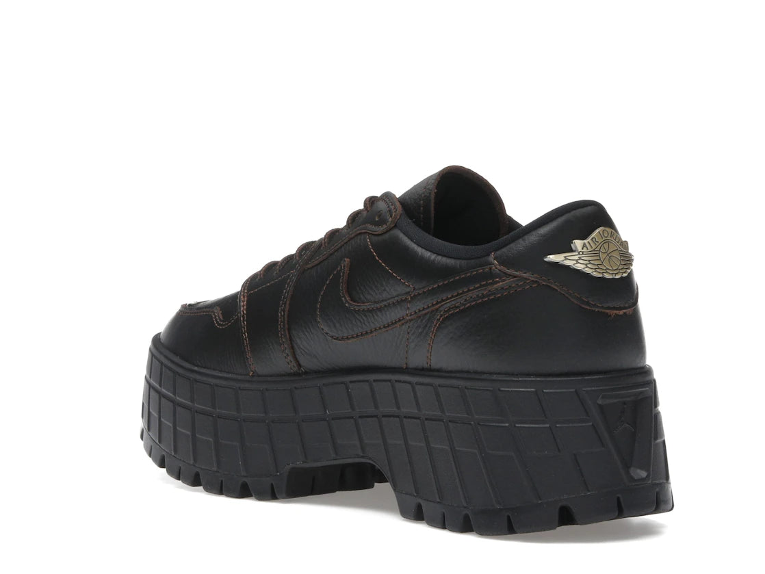 Jordan 1 Low Brooklyn Black Cacao Wow (Women's) - vue secondaire B