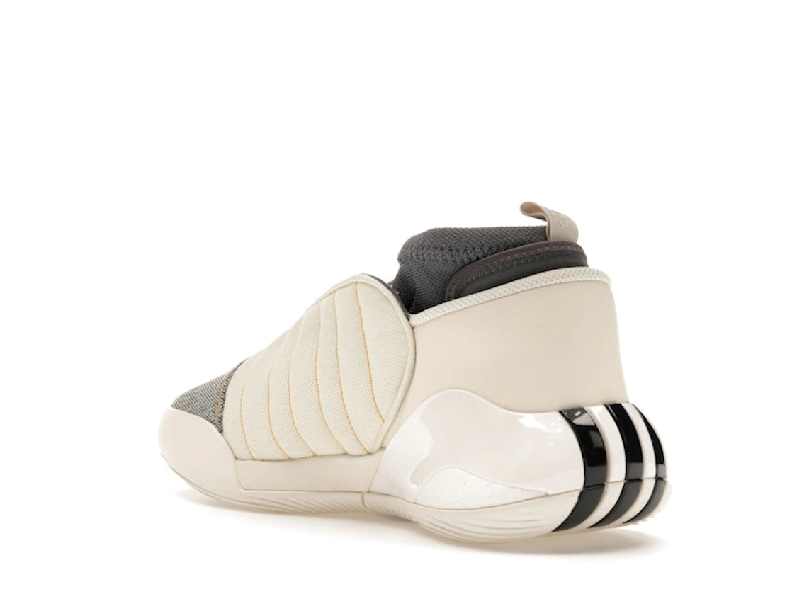 adidas Harden Vol. 7 Cream White Carbon Grey Denim - vue secondaire B
