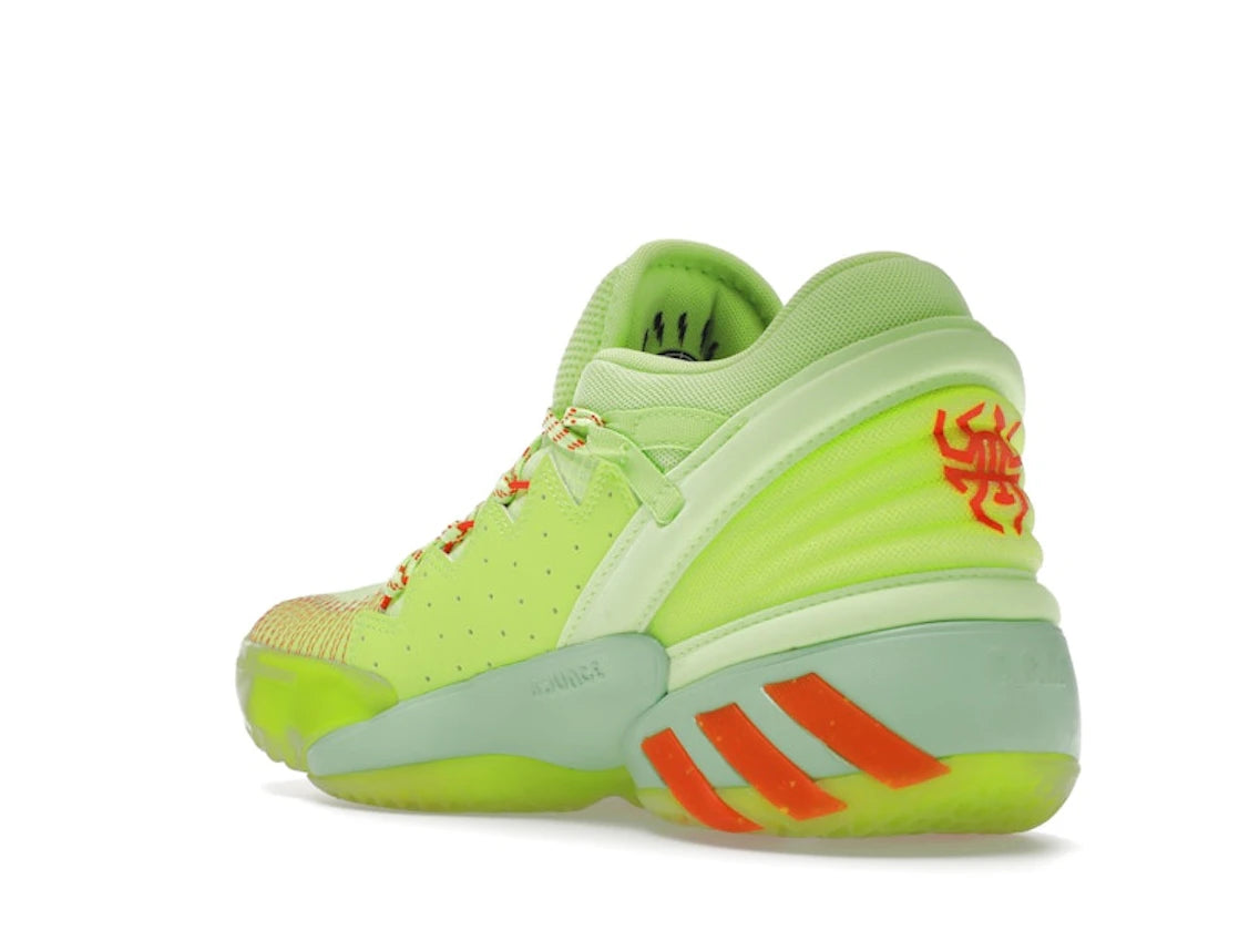 adidas D.O.N. Issue #2 Marvel Spiderman Spidey Sense Green - vue secondaire B