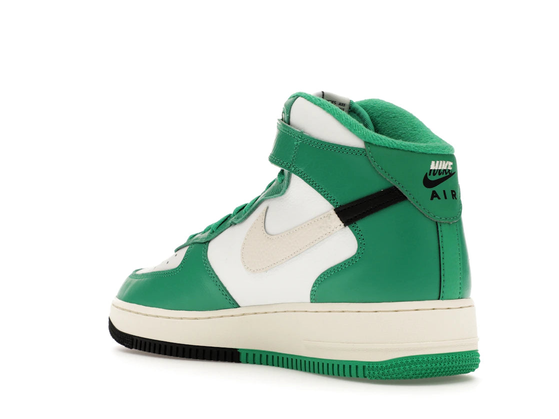 Nike Air Force 1 Mid LV8 Split White Stadium Green - vue secondaire B