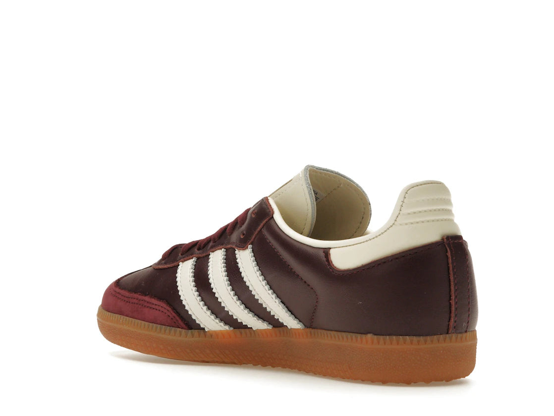 adidas Samba OG Maroon Gold Metallic (Damen) - vue secondaire B