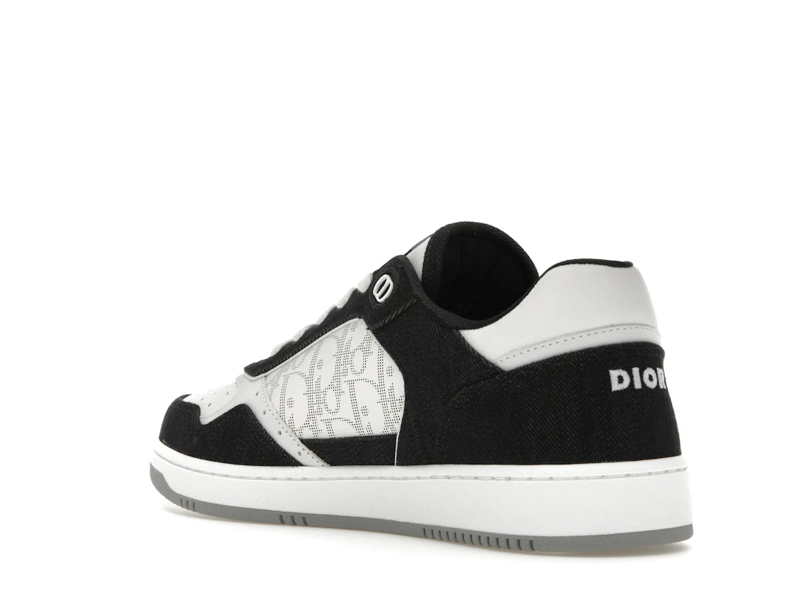 Dior B27 Low White Black Denim - vue secondaire B