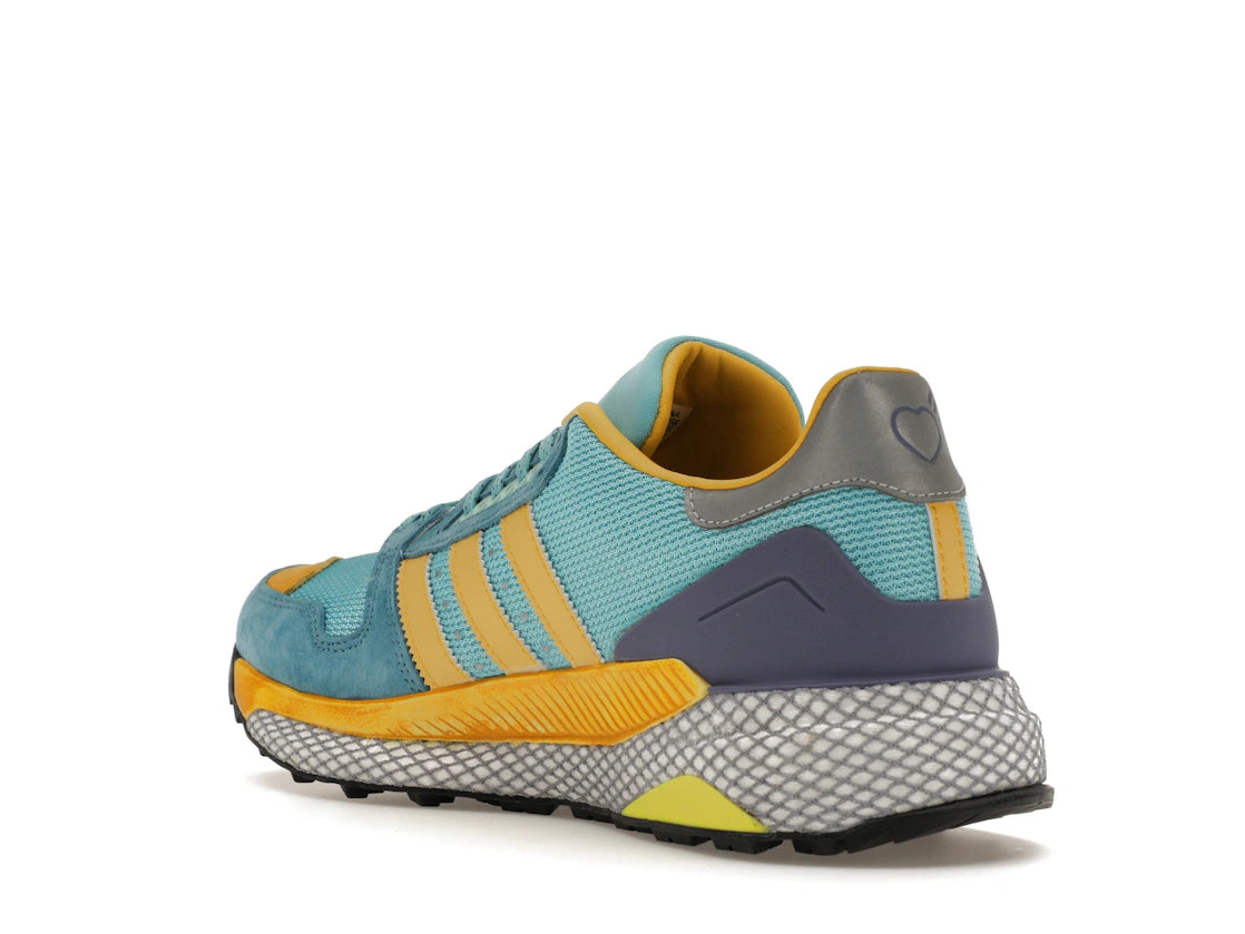 adidas Questar Human Made Aqua - vue secondaire B
