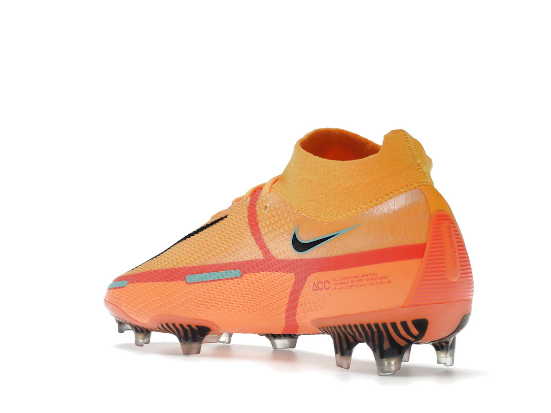 Nike Phantom GT2 Dynamic Fit Elite FG Laser Orange Total Orange Bright Crimson Black - vue secondaire B
