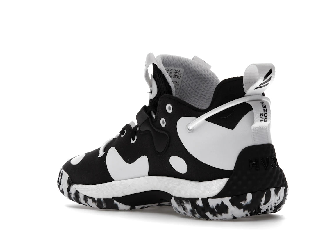 adidas Harden Vol. 6 Black White - vue secondaire B