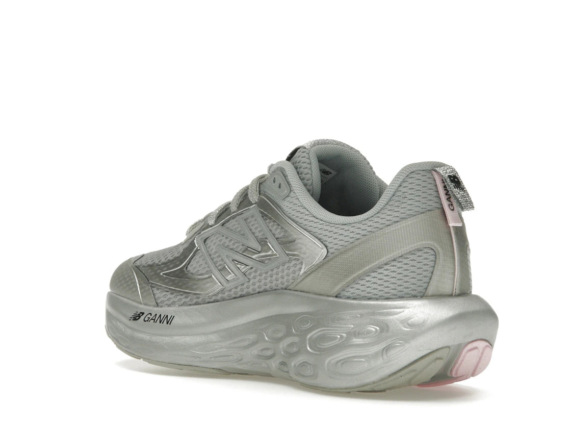 New Balance Fresh Foam Trainer GANNI Silver Metallic - vue secondaire B