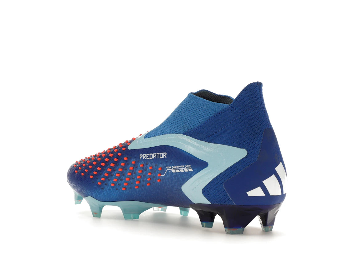 adidas Predator Accuracy+ FG Bright Royal Cloud White Bliss Blue - vue secondaire B