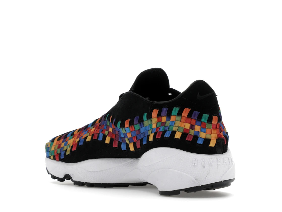 Nike Air Footscape Woven Black Rainbow (Women's) - vue secondaire B