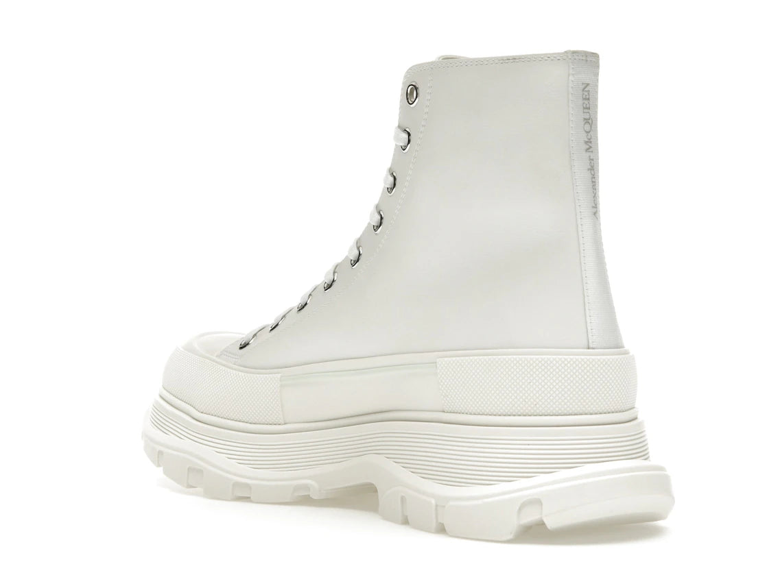 Alexander McQueen Tread Slick Boot Graffiti White Multicolor - vue secondaire B