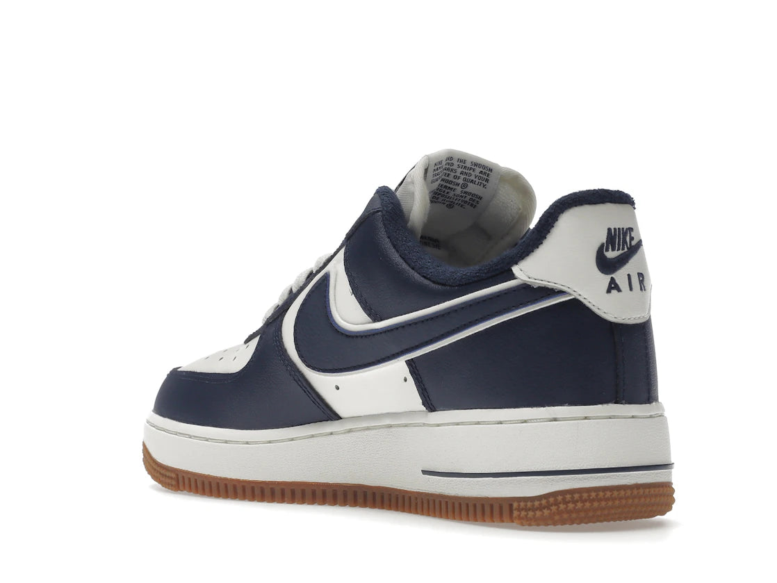 Nike Air Force 1 Low College Pack Midnight Navy - vue secondaire B