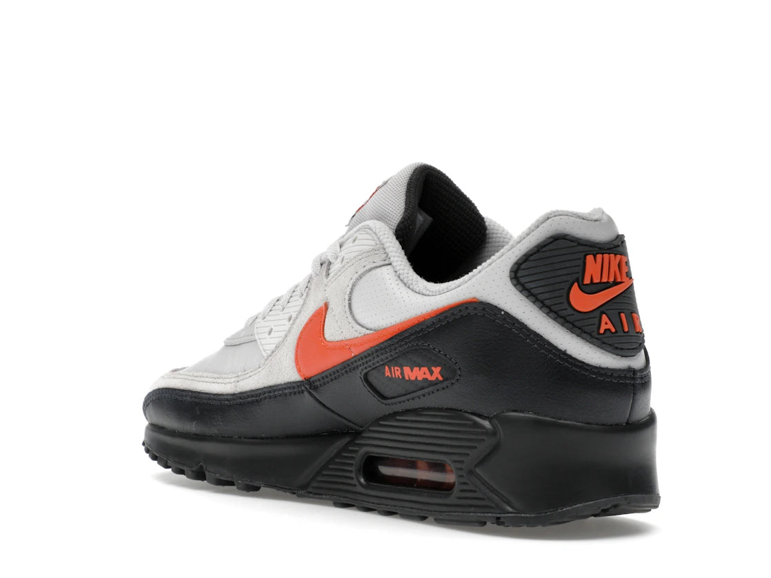 Nike Air Max 90 Vast Grey Safety Orange - vue secondaire B