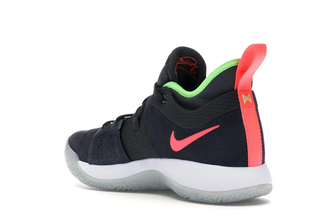 Nike PG 2 Anthracite Hot Punch - vue secondaire B