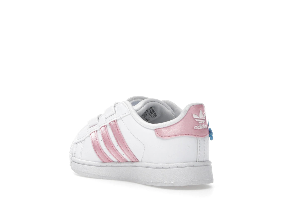 adidas Superstar II Comfort Closure Disney White Light Pink Aquamarine (TD) - vue secondaire B
