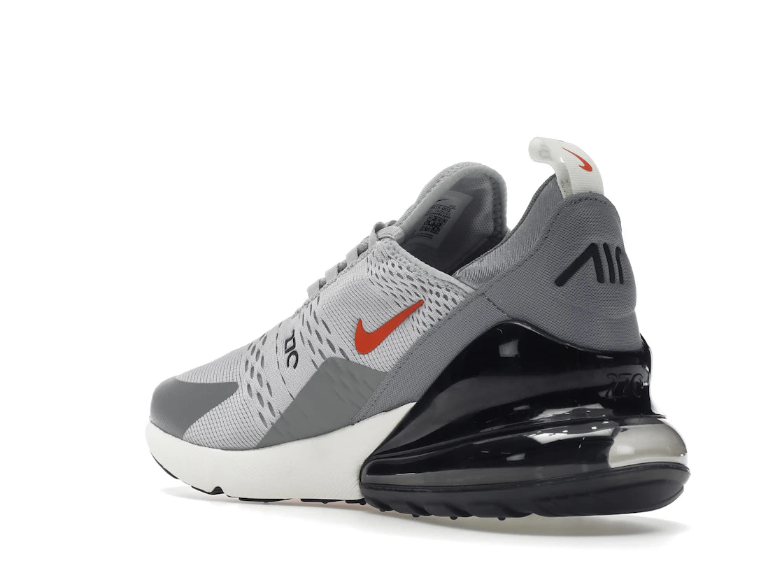 Nike Air Max 270 Grey Fog Team Orange Sail - vue secondaire B
