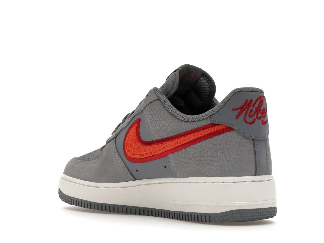 Nike Air Force 1 Low '07 LV8 Cool Grey Crimson Rust - vue secondaire B