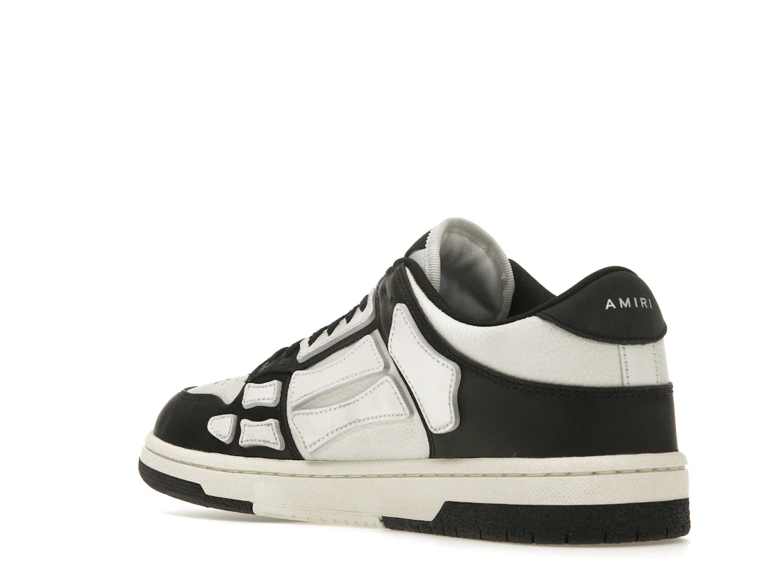 AMIRI Skel Top Low Black White - vue secondaire B