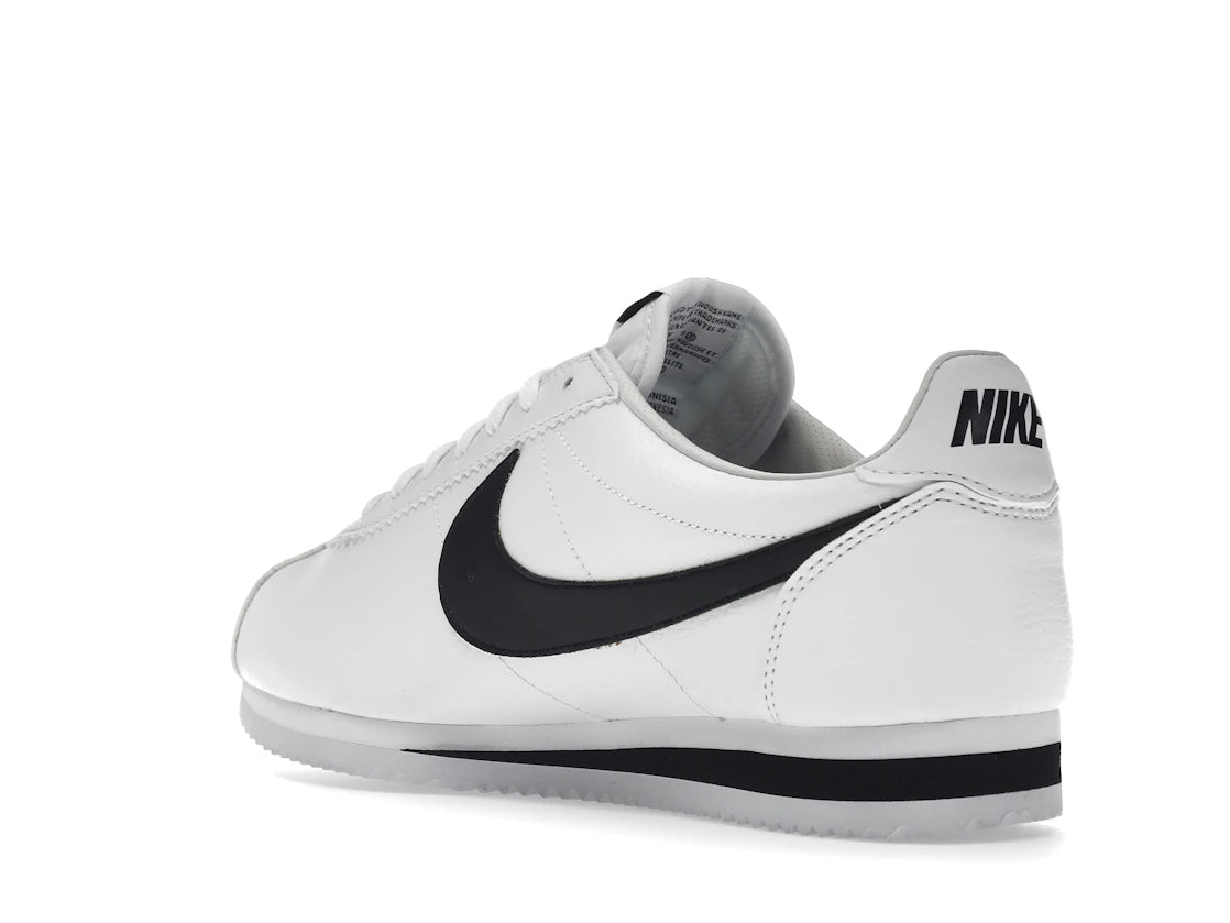 Nike Classic Cortez Leather White Black - vue secondaire B