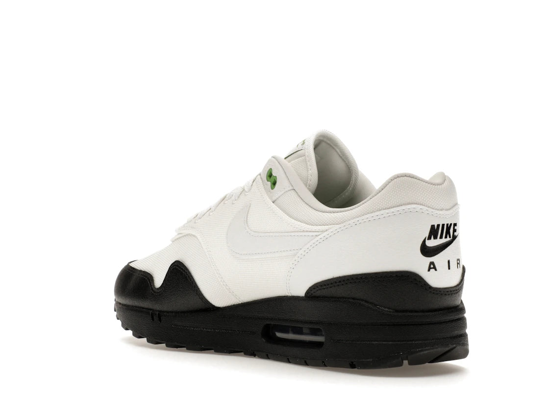 Nike Air Max 1 White Black Chlorophyll - vue secondaire B
