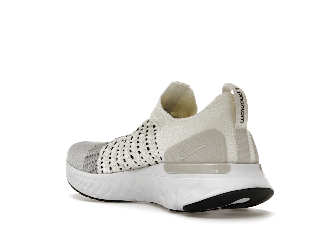 Nike React Phantom Run Flyknit 2 Sail Light Bone - vue secondaire B